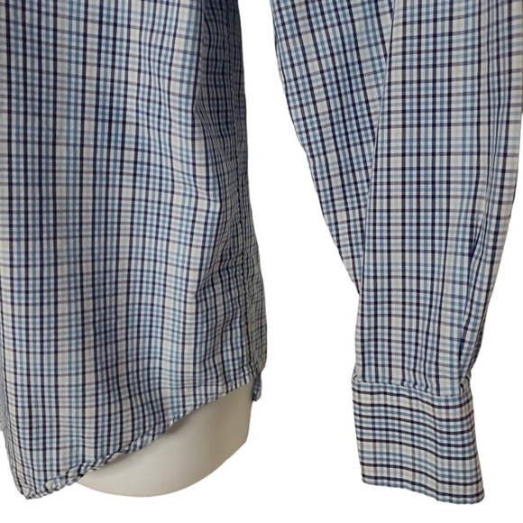 Vineyard Vines Preppy Country Club Golf Fall Plaid Cottage Whale Shirt - Men's - Picture 2 of 8